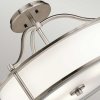 Lampa wisząca półplafon Emory 3 źródła światła klasyczny pewter uniwersalna metal i szkło KL-EMORY-P-S-CLP KICHLER